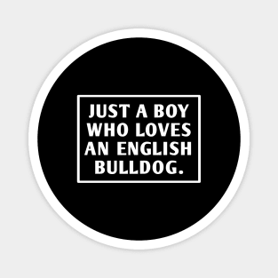 English Bulldog Magnet